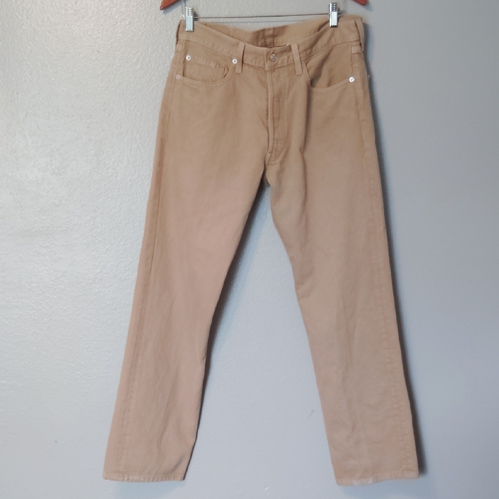 Levi's 501 Button Fly Denim Size 34 X 32